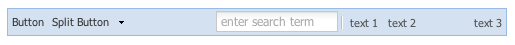 Toolbar component